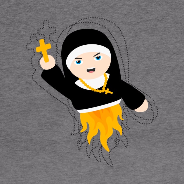 Nun with Superpowers! by XOOXOO